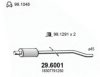 MINI 18307791250 Middle Silencer